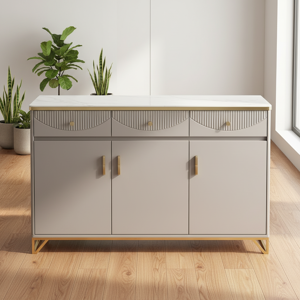 Shoe Rack Storage Cabinet for Entryway Corridor and Living Space
