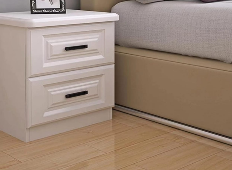 Wood Bedside Table