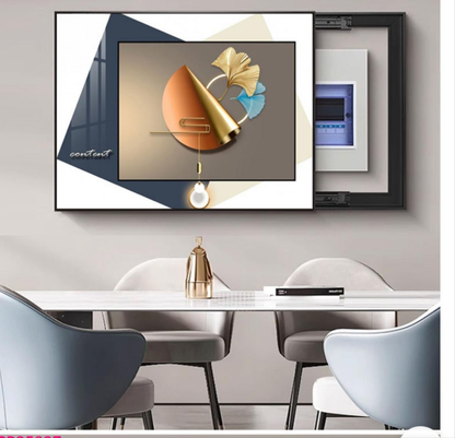 Electric Meter Box Decorative Wall Art Cover