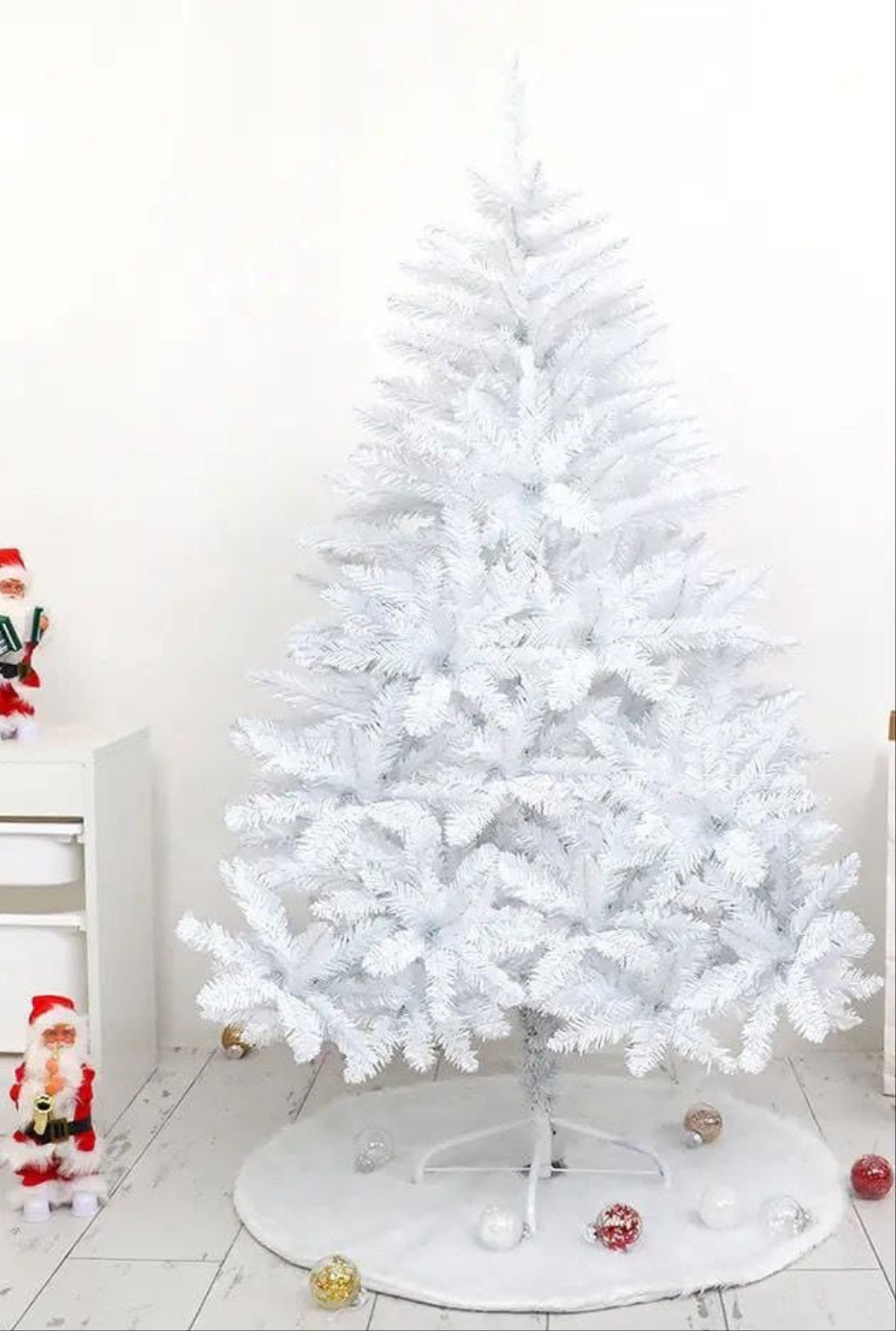 White Christmas Tree