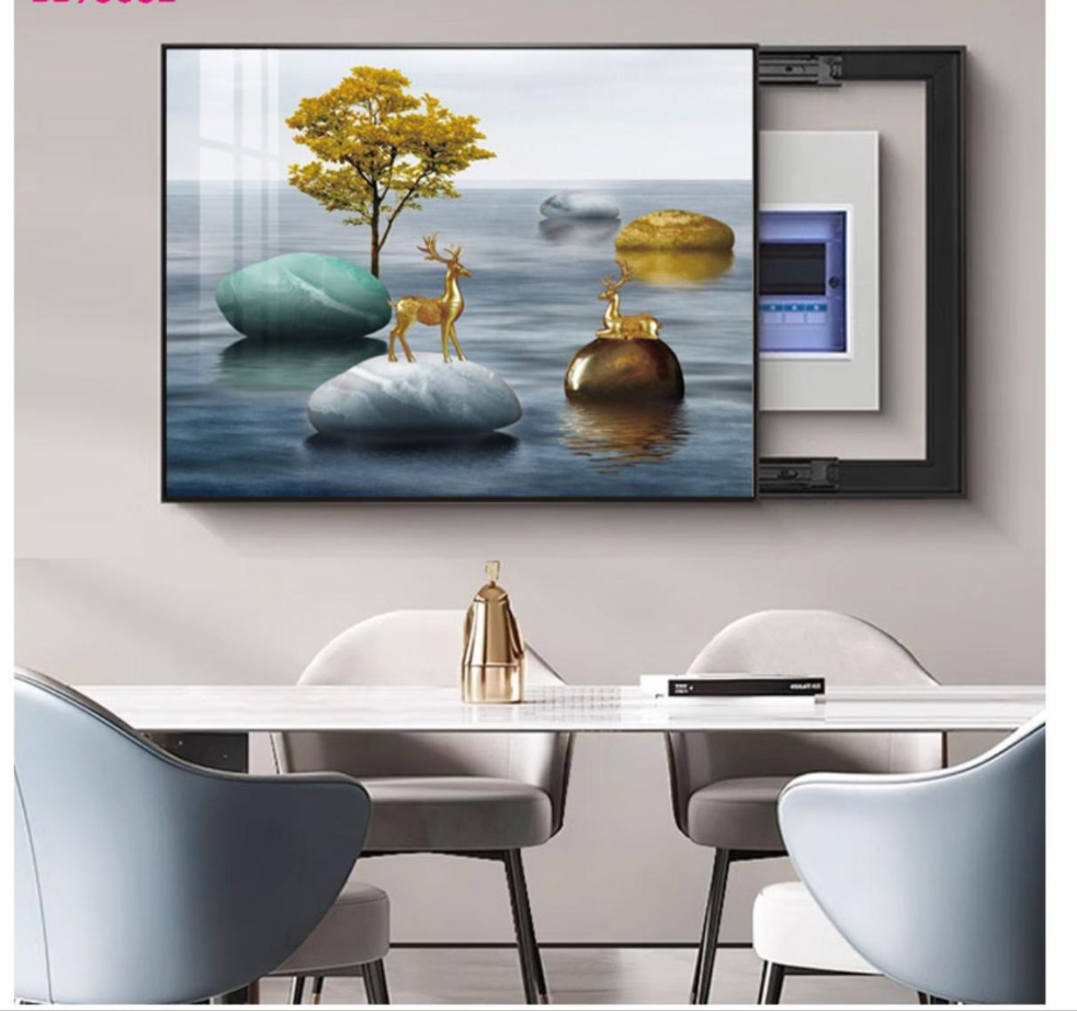 Electric Meter Box Decorative Wall Art Cover