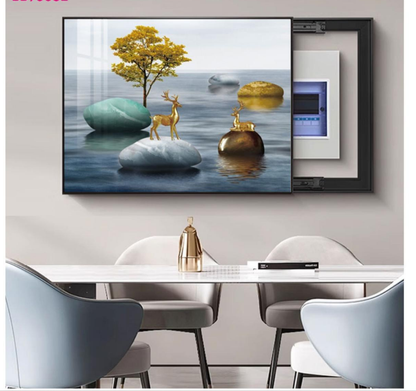 Electric Meter Box Decorative Wall Art Cover