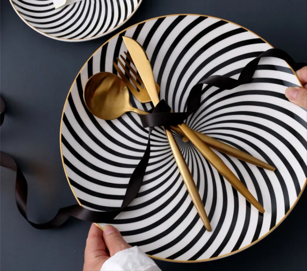 6-Piece Ceramic Plates Set