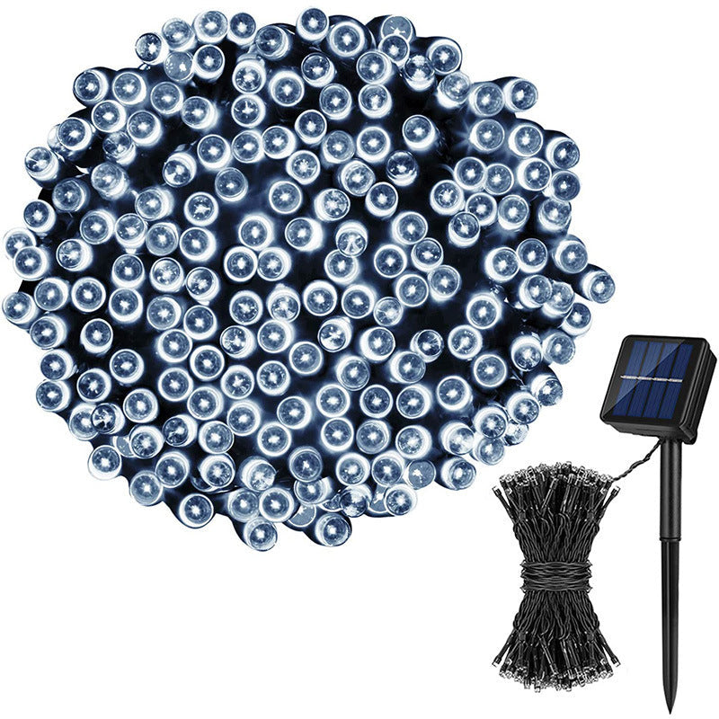 12M Solar 100LED Powered Garden Lights