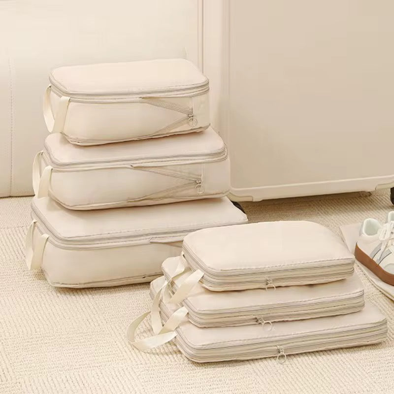 8pcs Suitcase Compression Cubes Gift Set