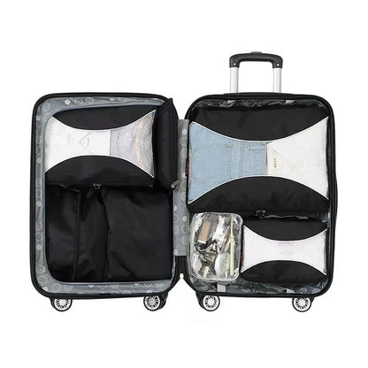 8pcs Suitcase Compression Cubes Gift Set