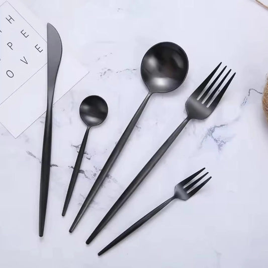 30pcs Slim Cutlery Set