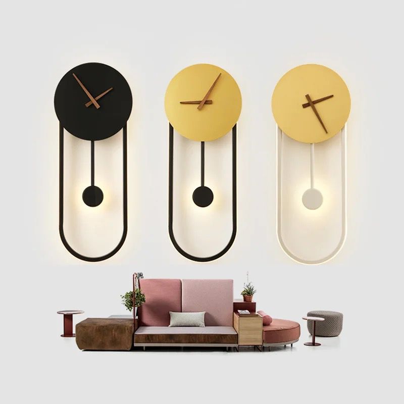 Nordic minimalist LED wall lamp for living room, bedroom, or corridor décor