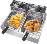 12 Litre Double Deep Fryer (6+6L)