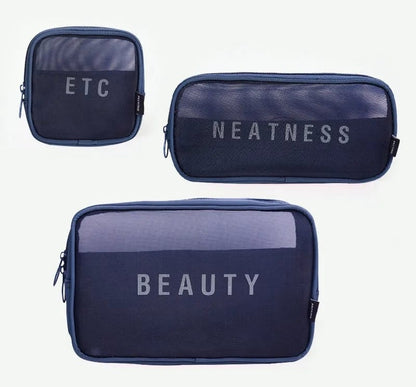 3pc Mesh Hygiene bag set