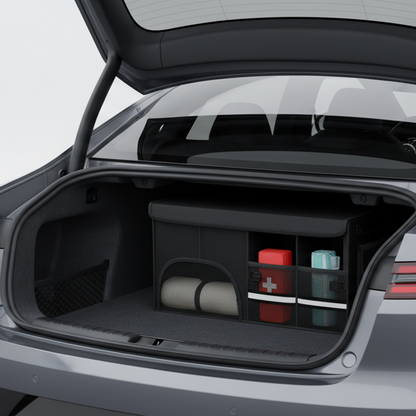 Foldable Car Trunk Storage  Multi-Tool Organizer