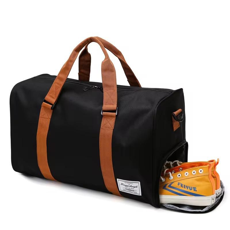 Travel duffle bag Oxford material, 48x28x20cm, ideal for travel and gym use