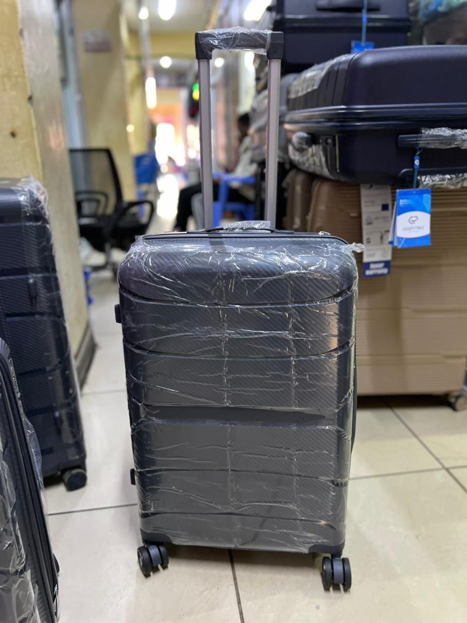 Rubber suitcase