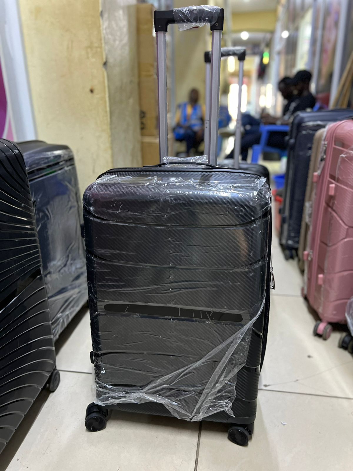 Rubber suitcase
