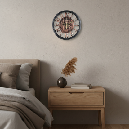 Vintage Look 30 & 45cm Wall Clock