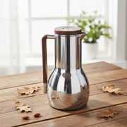 Dawood Lifestyle & Gadgets kes Regal Vacuum Flask RGD23Q-10GC 1 Litre Stainless Steel Thermal Jug with Faux Wood Handle
