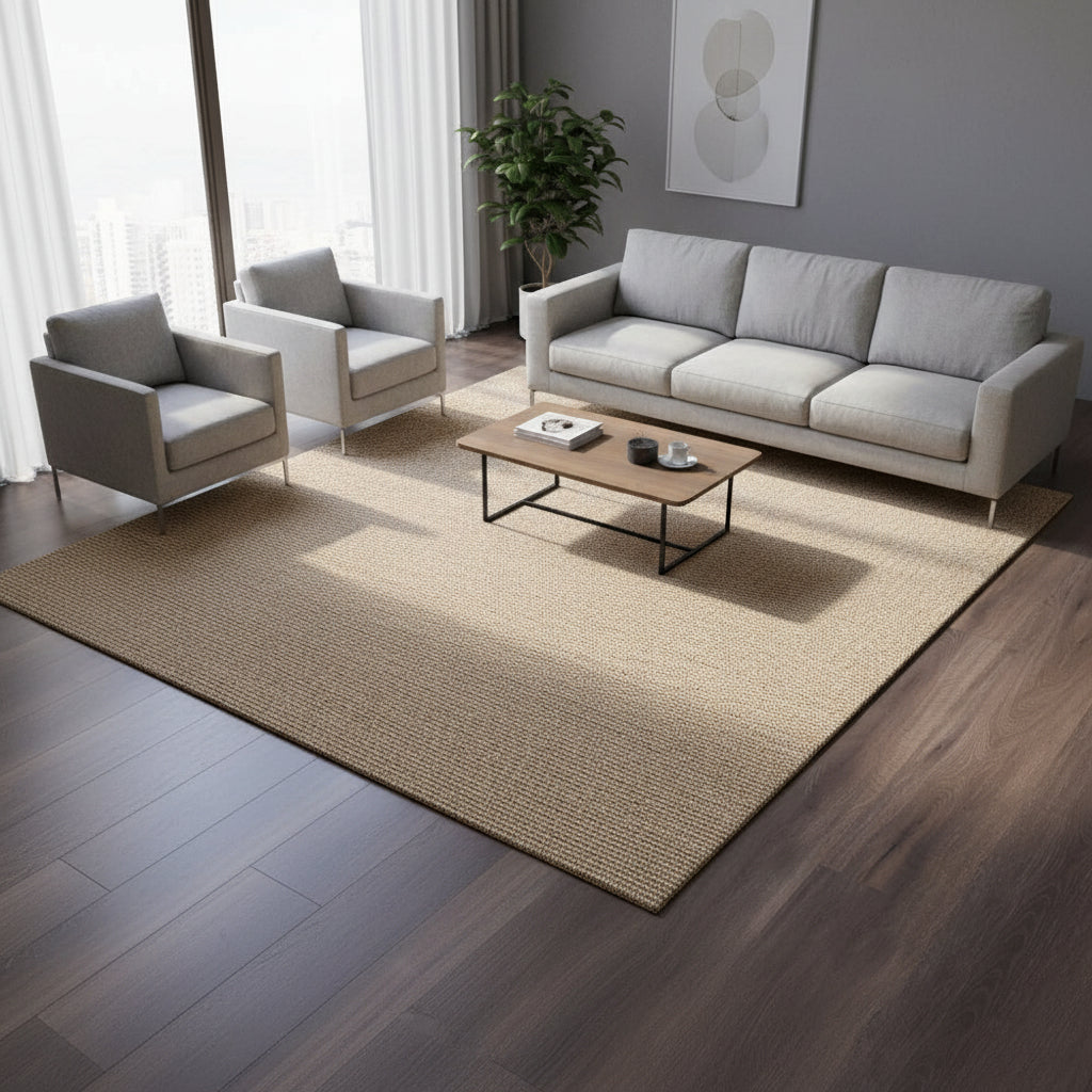 sisal jumbo boucle carpet rug 160x230 natural woven floor rug extra weave textured area rug living room floor decor