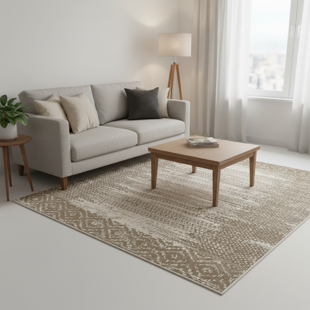 Vedantu Distressed Pattern Carpet Rug