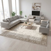 Oriental Weavers: Vedantu Vintage Carpet Carpet Rug; (240×340)cm, Light Brown-KBORIE175