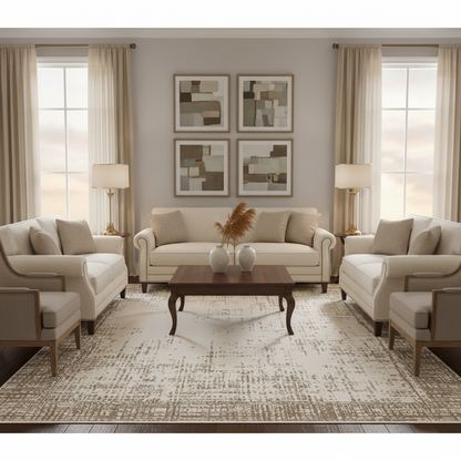 Oriental Weavers: Vedantu Vintage Carpet Carpet Rug; (240×340)cm, Light Brown,