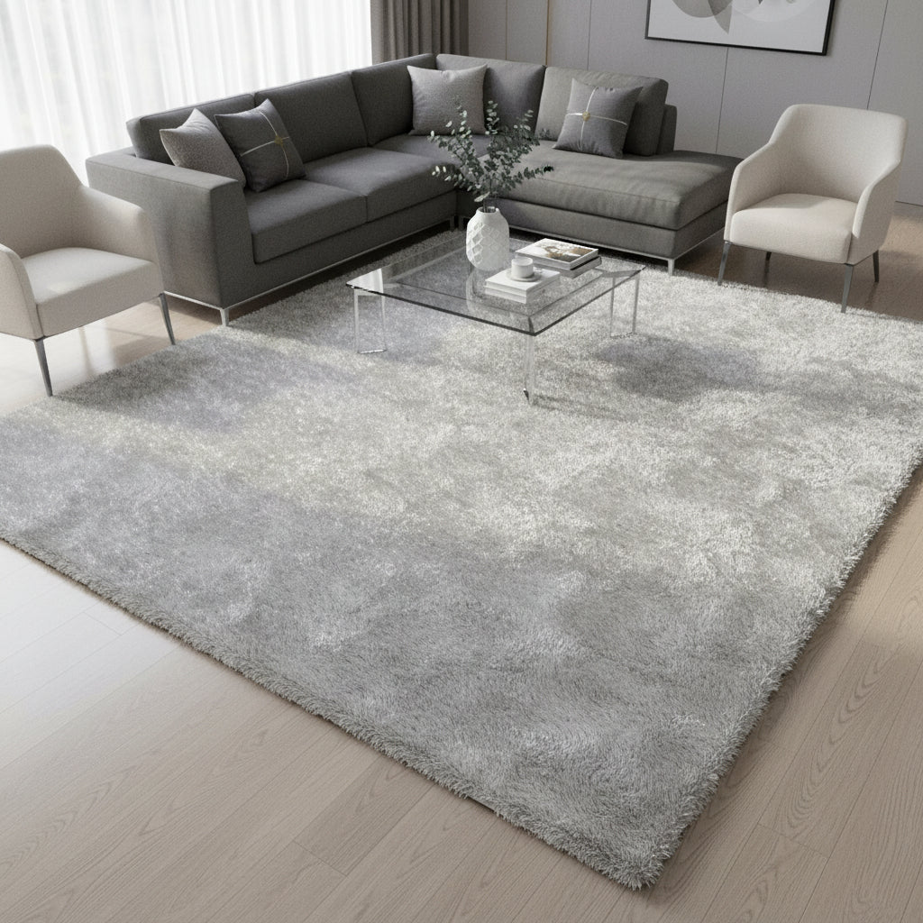 800GSM Faux Fur Small Bedside rug (150 × 200 cm)-KBWUHU55