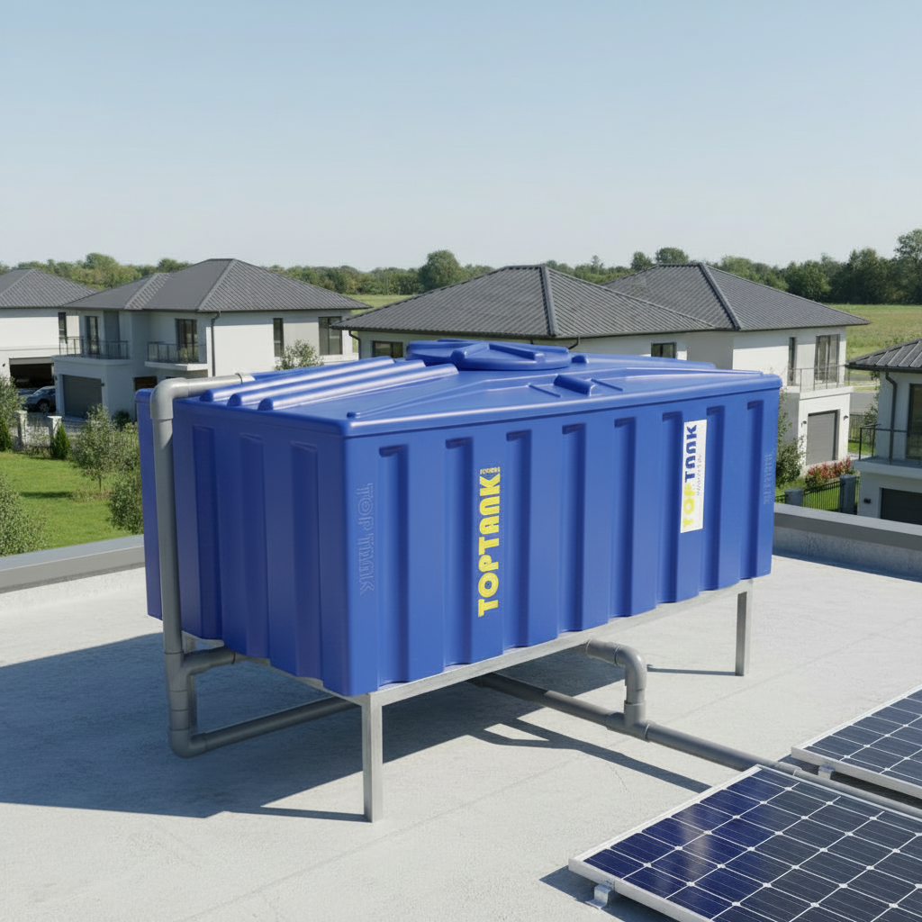 460L Rectangular Loft Storage Tank, 38 × 147 × 94 cm-LACRECOB