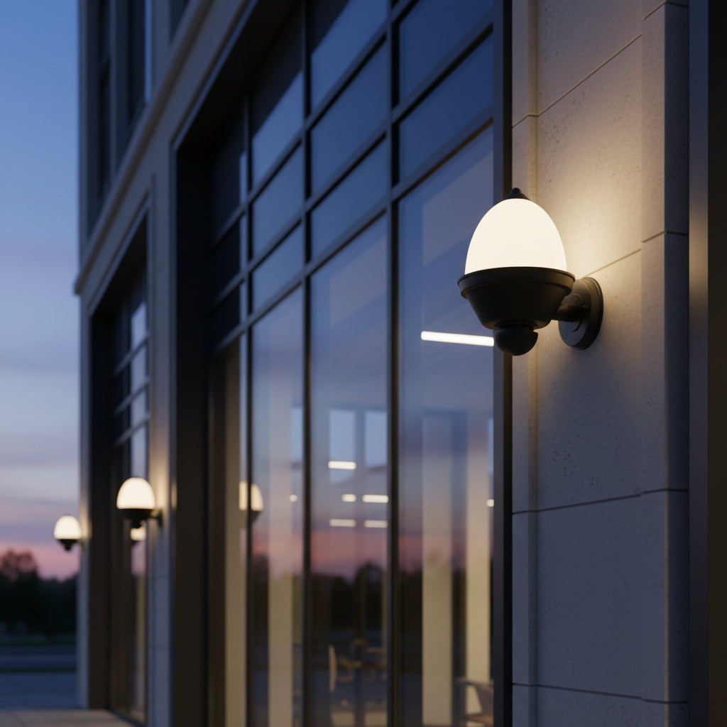 Creative Outdoor Wall Light with E27 Holder LL 503B-BK