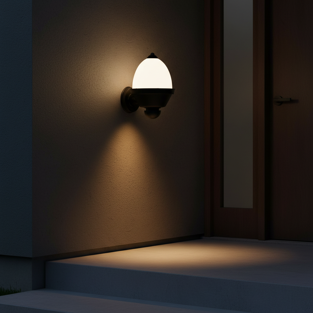Creative Outdoor Wall Light with E27 Holder LL 503B-BK