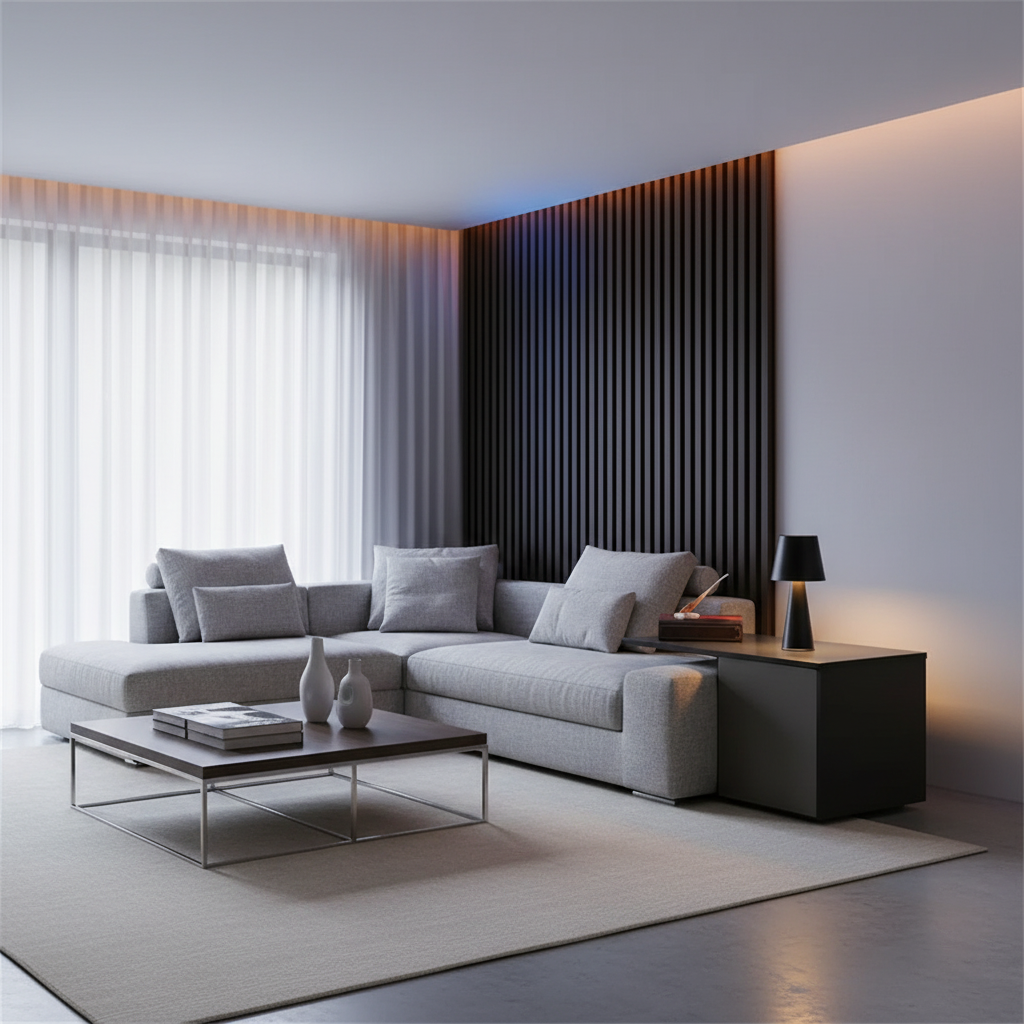 Black Shade RGB Color USB Rechargeable Touch Table Lamp