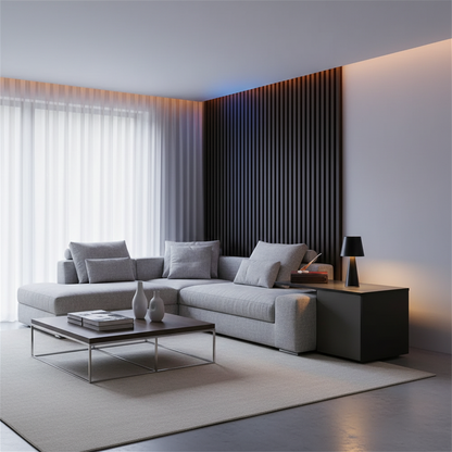 Black Shade RGB Color USB Rechargeable Touch Table Lamp