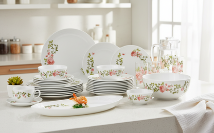Luminarc Diwali Lupin 46Pc Dinner set-P7273