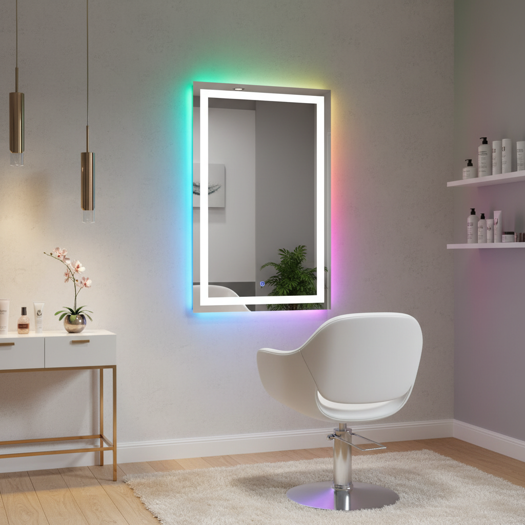 Touch Sensor LED Mirror Light – 25W, 2500 Lumens, 6500K + RGB, ML LS15