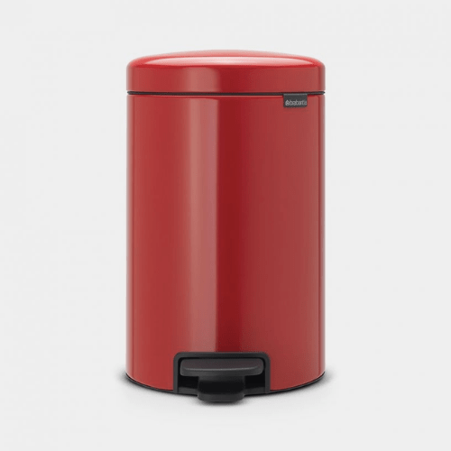 12 Litres NewIcon Pedal Waste Bin –Passion Red