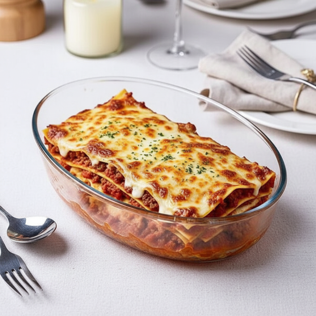 2L Oval Glass Baking Dish