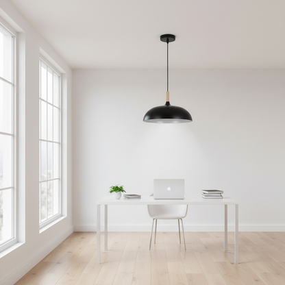 Black Pendant Light – PL 7684-BK