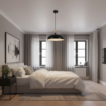 Black Pendant Light – PL 7684-BK