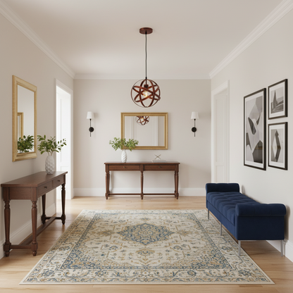 Rustic Orb Pendant Light – Cross-Band Iron Frame, PL 8117-RU