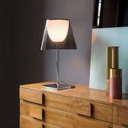 white glass table lamp with metal base E27 indoor modern lighting fixture