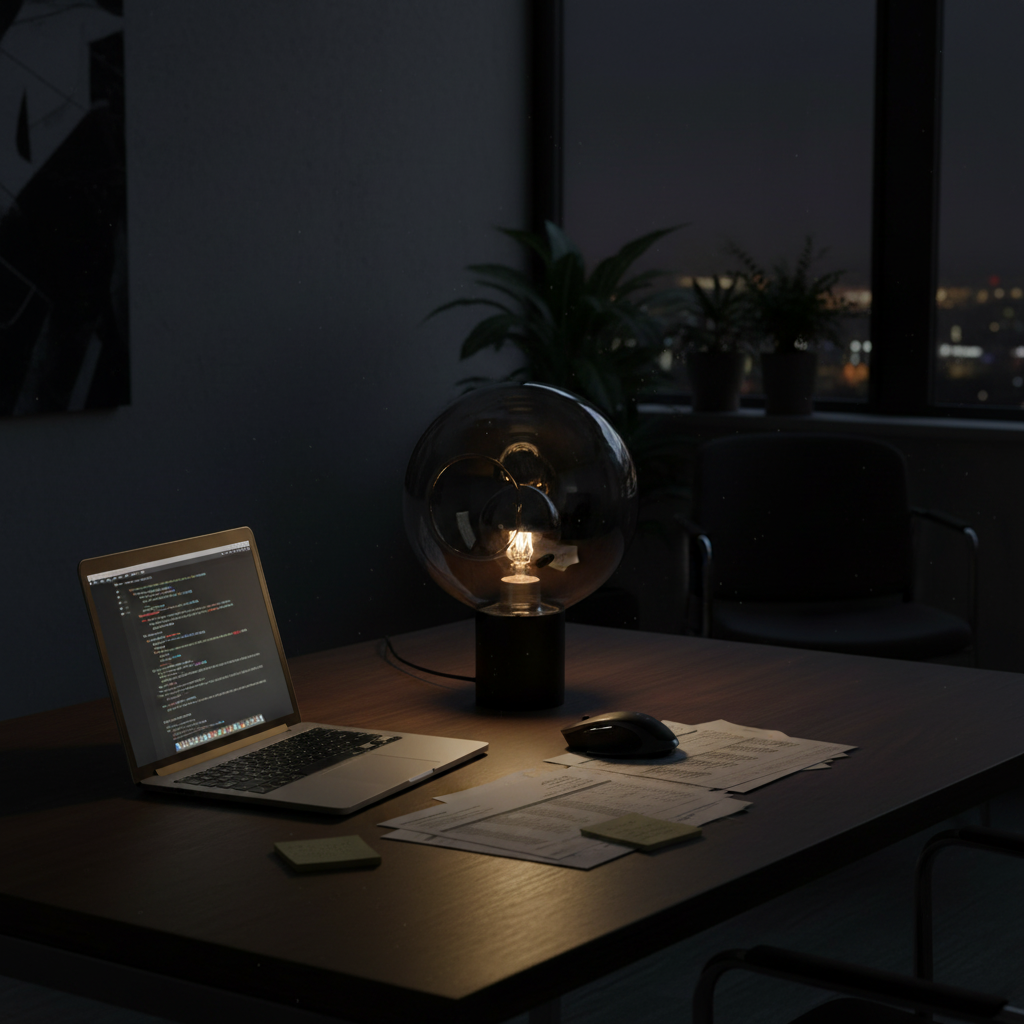 Table Lamp with Light Smoky Glass Shade, Matt Black-PLAMPA2224