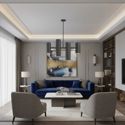 Domus Pendant Lamp with Adjustable Height and GU10 Lighting