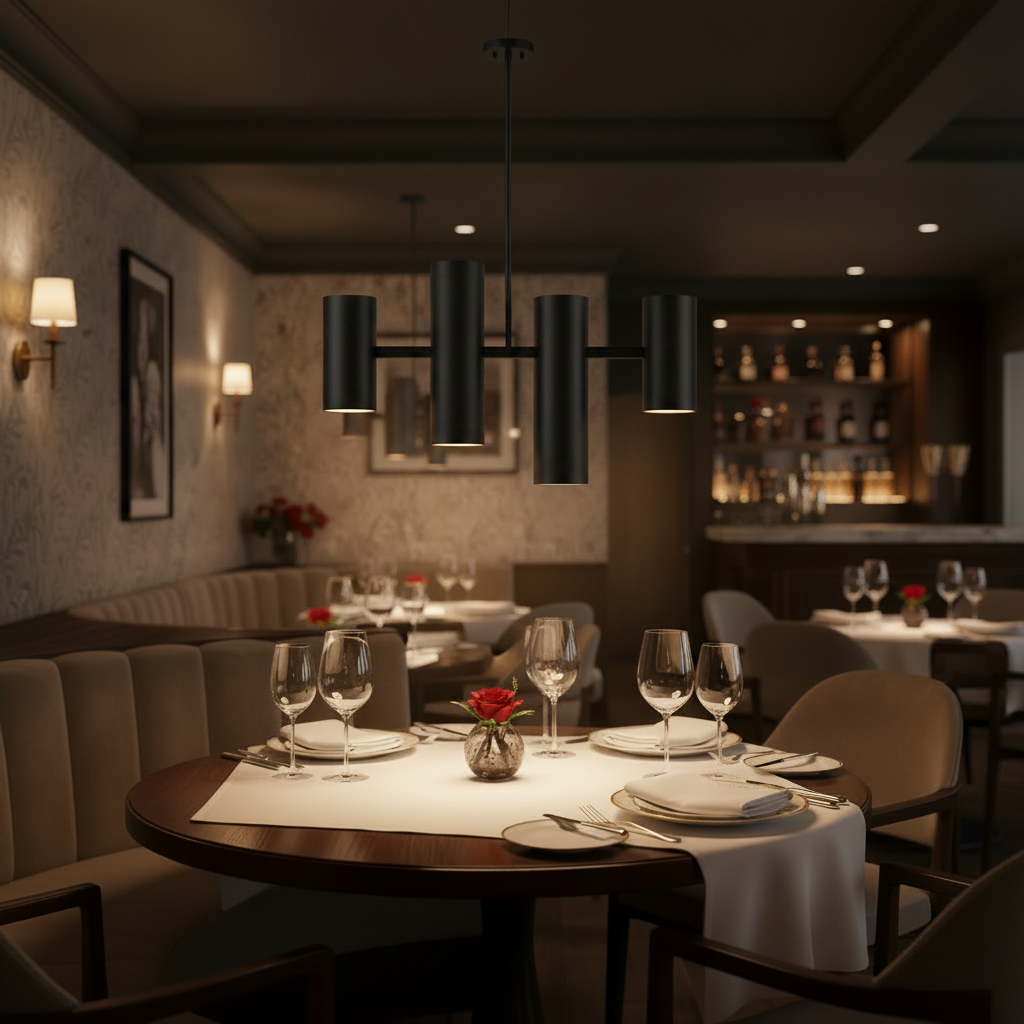 Domus Pendant Lamp with Adjustable Height and GU10 Lighting