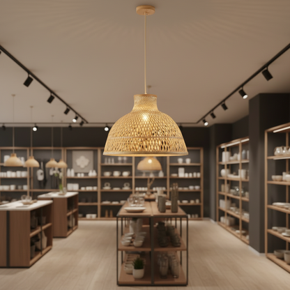 Bamboo Pendant Lamp  PL WD25-16