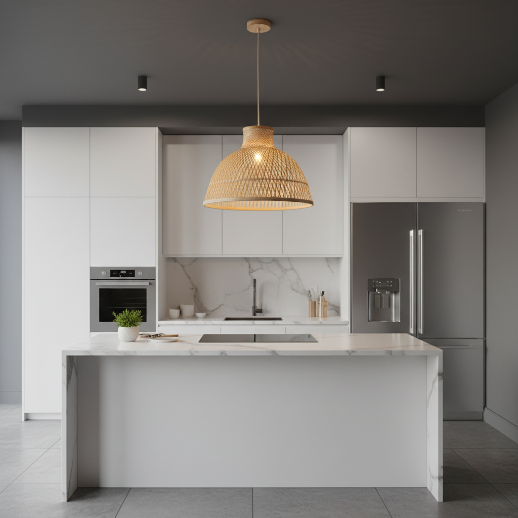 Bamboo Pendant Lamp  PL WD25-16