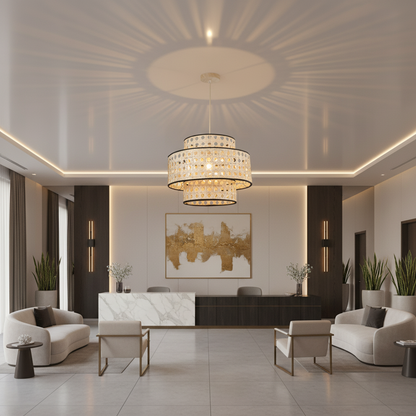 Bamboo Layered Pendant Lamp – PL WD25-24