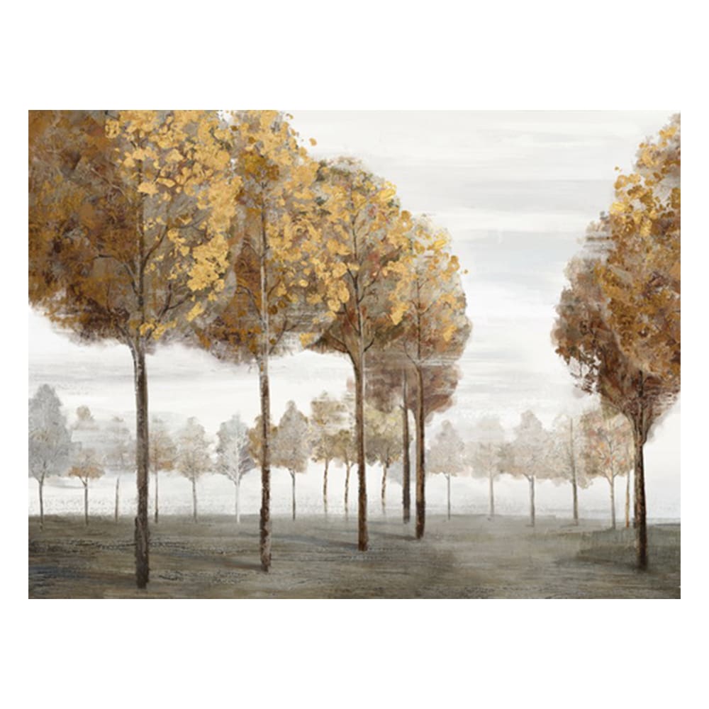 Trees Oil Painting With Frame