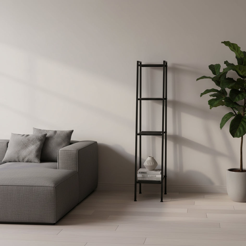 Kurt 4-Tier Storage Rack 40×35.4×147cm