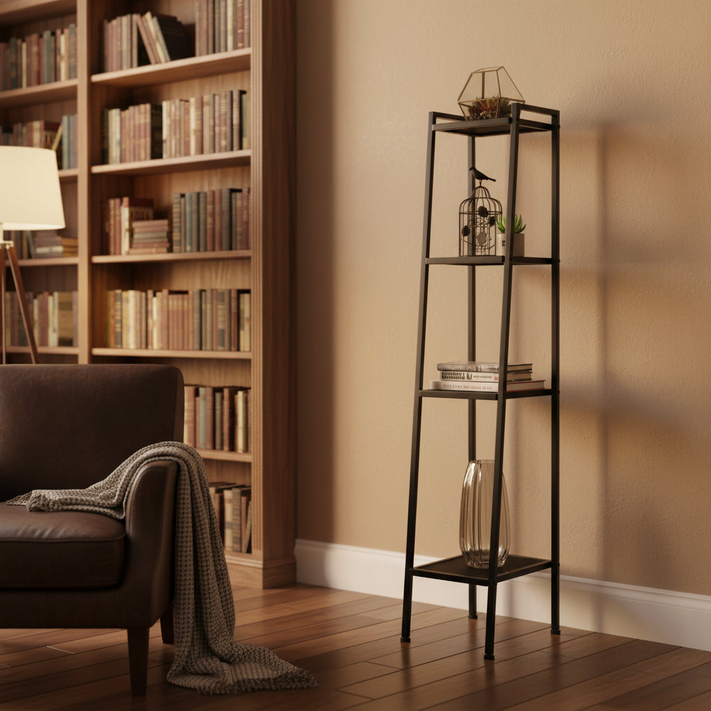 Kurt 4-Tier Storage Rack 40×35.4×147cm