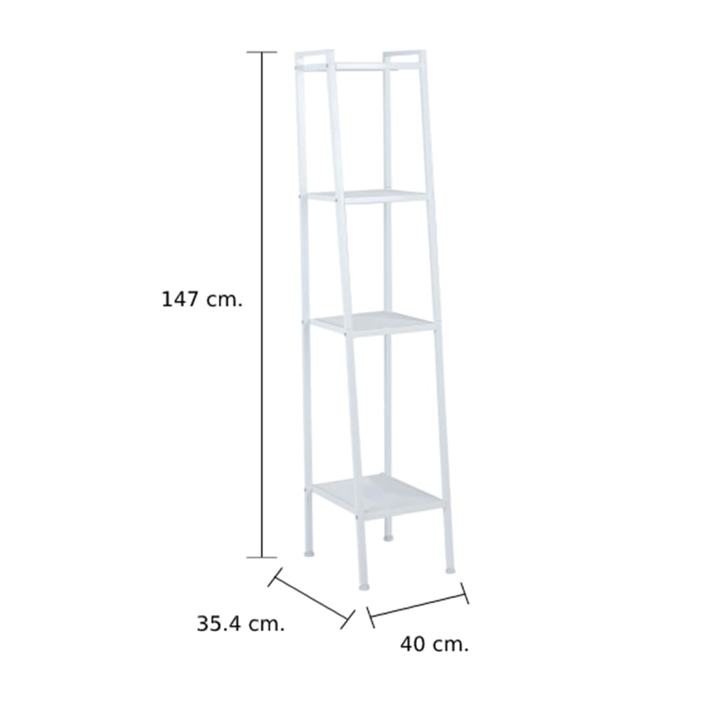 Kurt 4-Tier Storage Rack 40×35.4×147cm