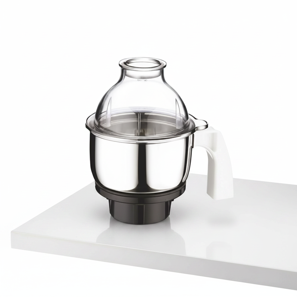 Philips Eco Twin Mixer Grinder – 500W, 2 Stainless Steel Jars, Overload Protection MG182/04