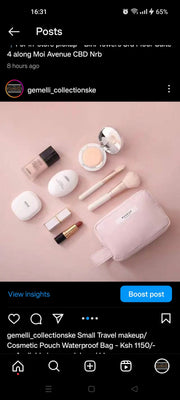 Cosmetic storage bag